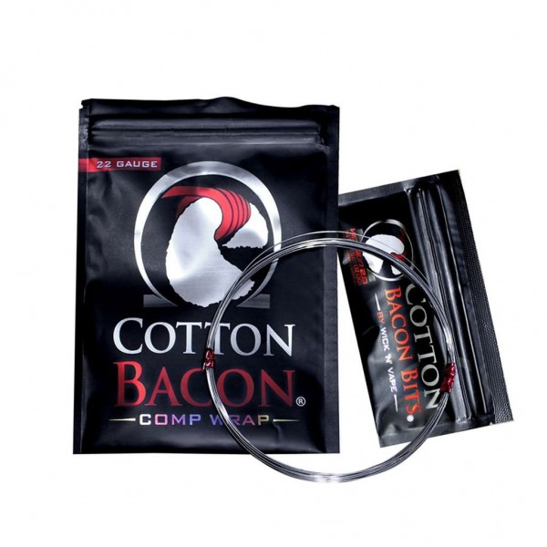 Cotton Bacon Comp Wrap 24G Wire and Cotton
